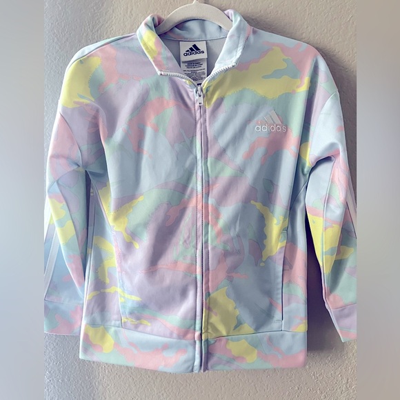 Cotton Candy Adidas tracksuit size 5 - Picture 2 of 3